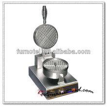 K499 1 Head Rotary Electric Stainless Steel Waffle Maker